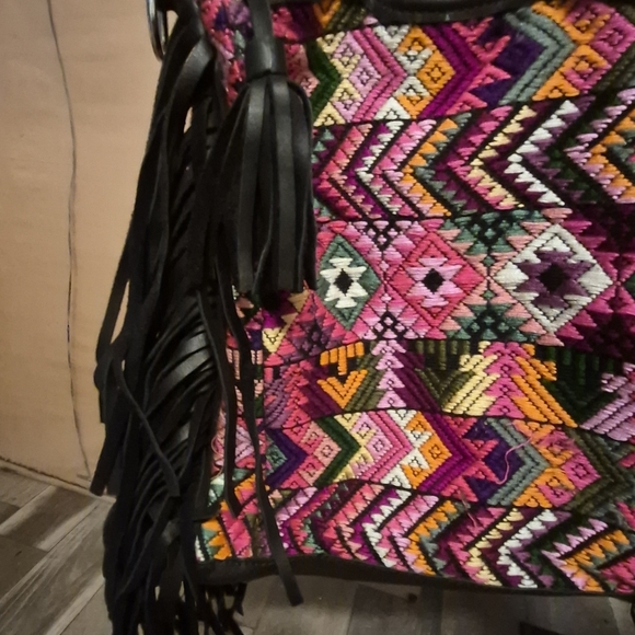 Custom Colorful Fringe Women Bag - Picture 5 of 12